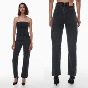Aritzia Denim Forum The Joni High Rise Loose 32L Jeans, Size 24